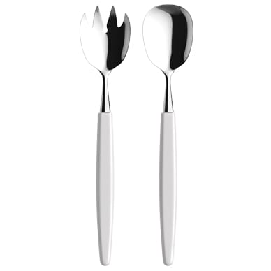 Skaugum salad cutlery, Pure White Skaugum of Norway