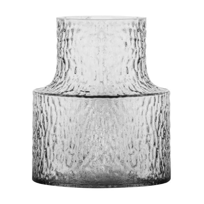 Kolonn vase structured, 20 cm Skrufs Glasbruk