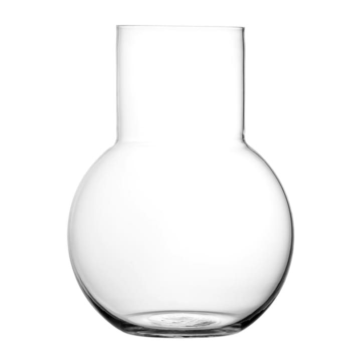 Pallo vase, Clear 20 cm Skrufs Glasbruk