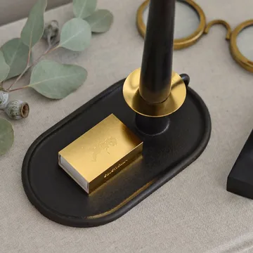 Chamber candlestick with matchbox holder - Solstickan chamber candlestick incl match case - Solstickan Design