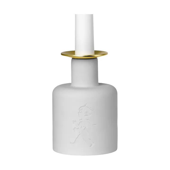 Solstickan ceramic candle holder - Light grey - Solstickan Design