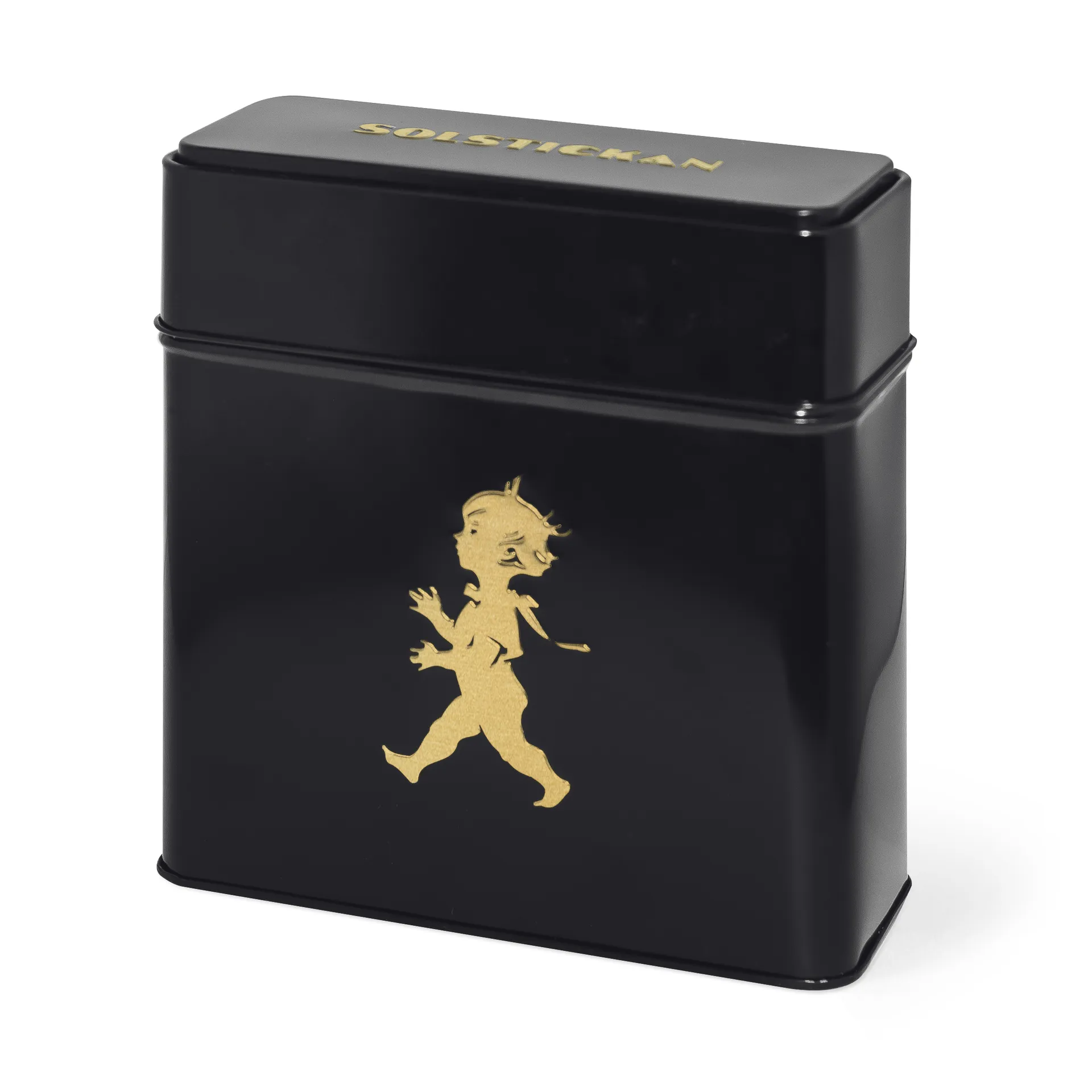 Solstickan coffee filter jar 15.4x17 cm, Black-gold Solstickan Design