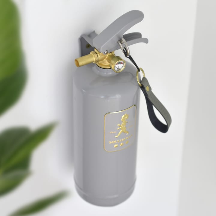 Solstickan fire extinguisher 2 kg, Design Edition grey-gold Solstickan Design