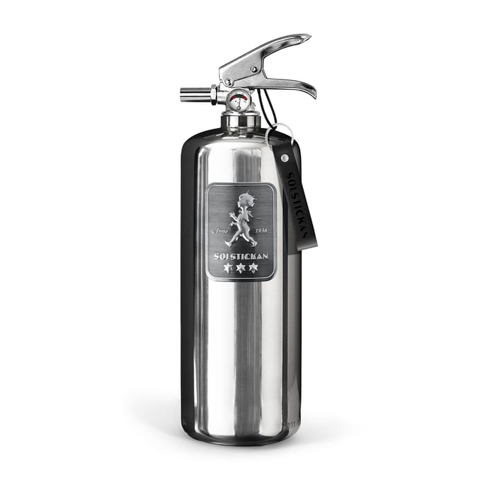 Solstickan fire extinguisher 2 kg, Design Edition steel Solstickan Design