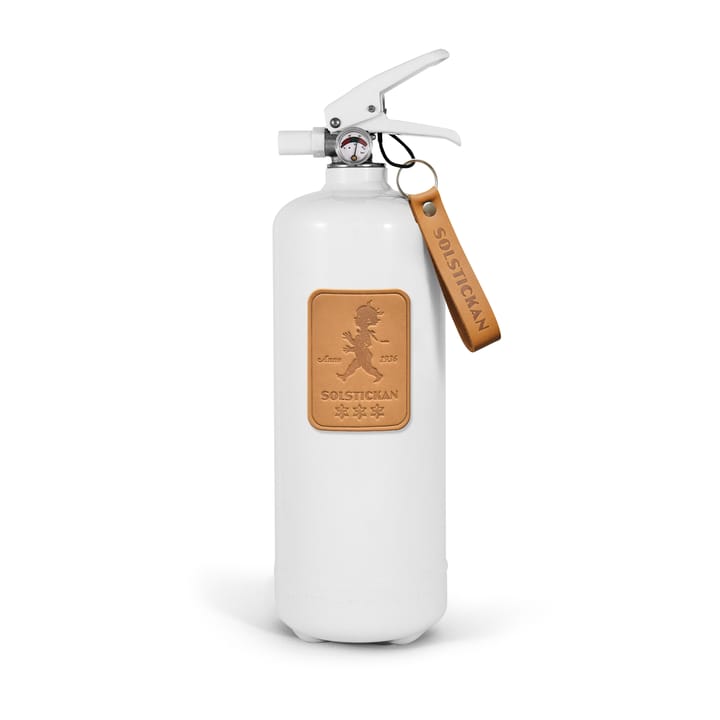 Solstickan fire extinguisher 2 kg, Light-brown leather Solstickan Design