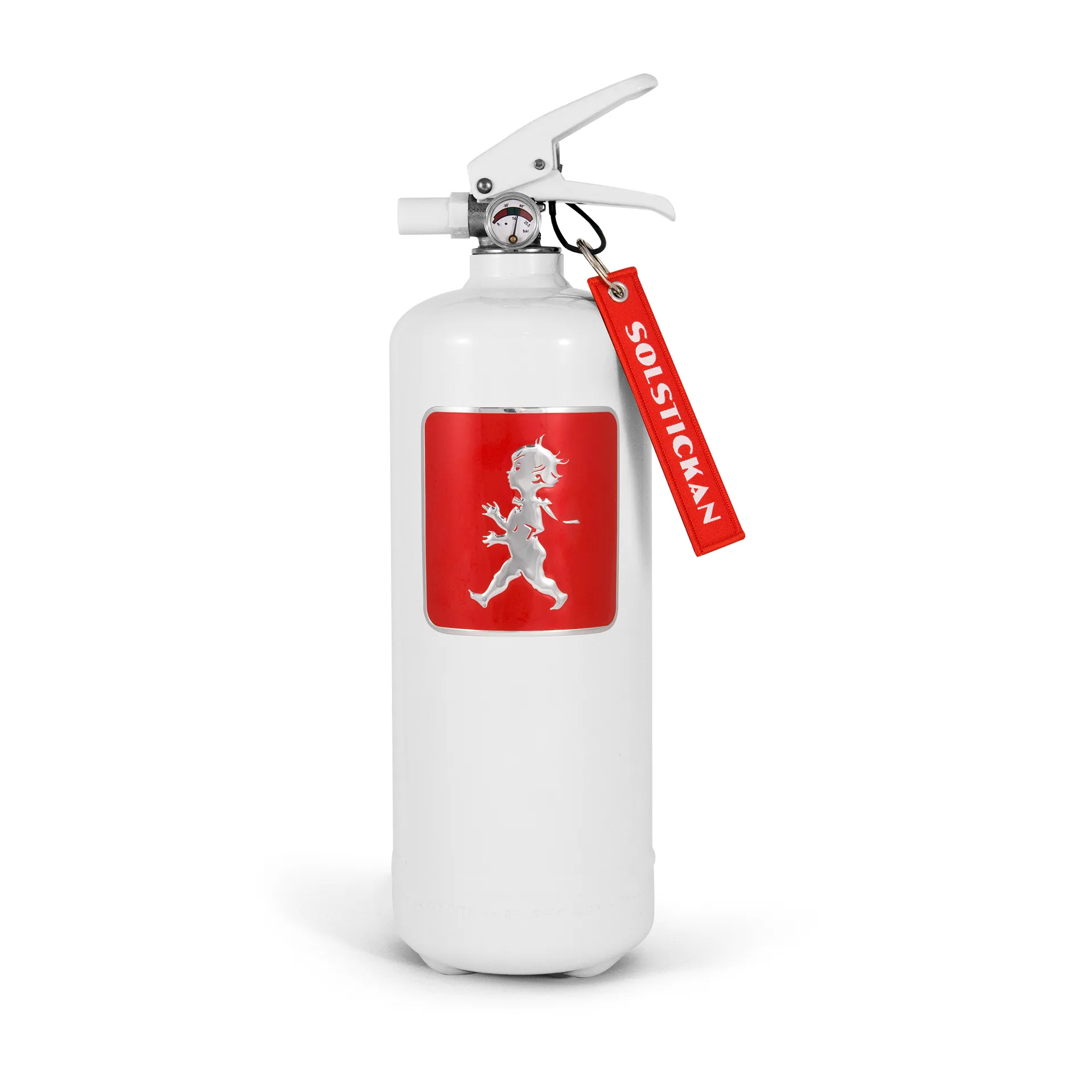 Solstickan fire extinguisher 2 kg, Vit-red Solstickan Design