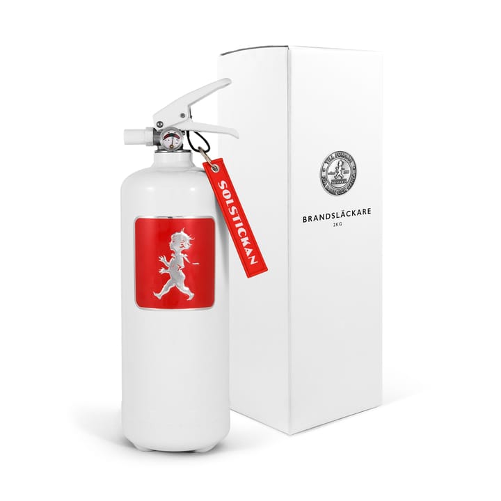 Solstickan fire extinguisher 2 kg, Vit-red Solstickan Design