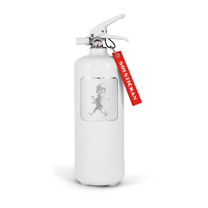 Solstickan fire extinguisher 2 kg, White-silver Solstickan Design