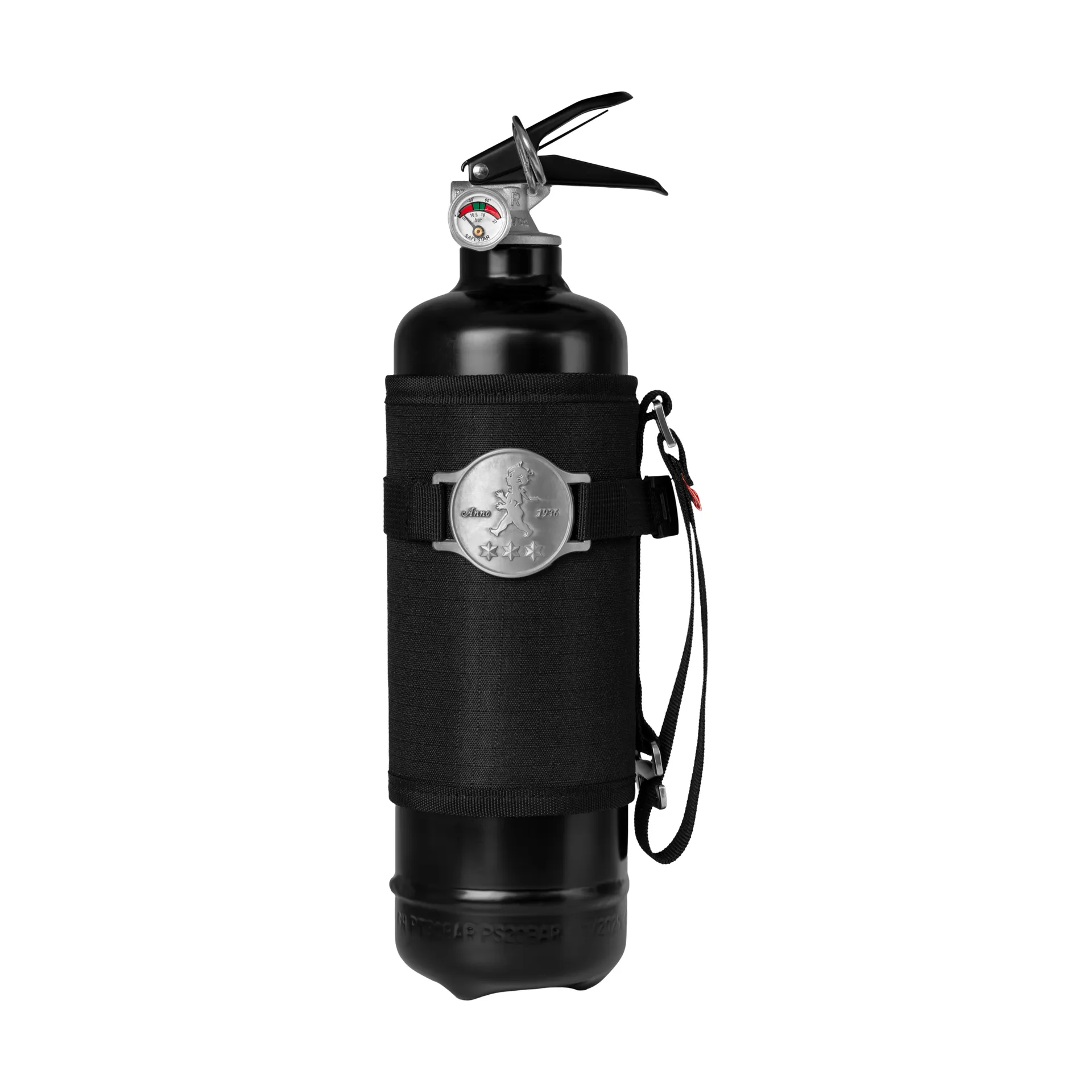 Solstickan fire extinguisher 6 kg, Outdoor edition, Black Solstickan Design