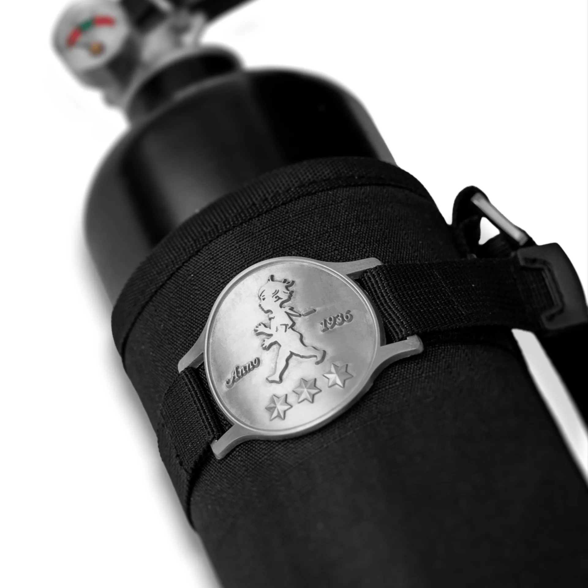 Solstickan fire extinguisher 6 kg, Outdoor edition, Black Solstickan Design