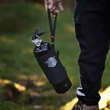 Solstickan fire extinguisher 6 kg, Outdoor edition - Black - Solstickan Design
