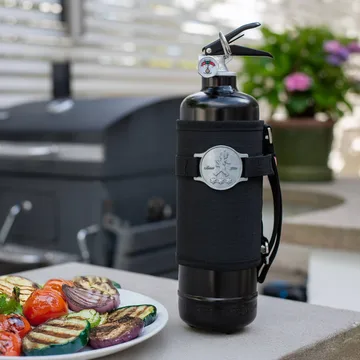 Solstickan fire extinguisher 6 kg, Outdoor edition - Black - Solstickan Design