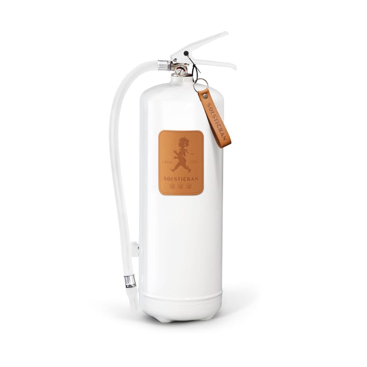Solstickan fire extinguisher 6 kg - White-light leather - Solstickan Design