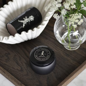 Solstickan gift box scented candles + matchstick tube - Black-scented candle cedarwood - Solstickan Design