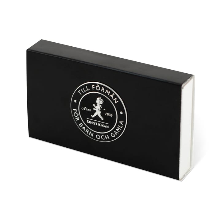 Solstickan matchstick box 30 pack - Black - Solstickan Design