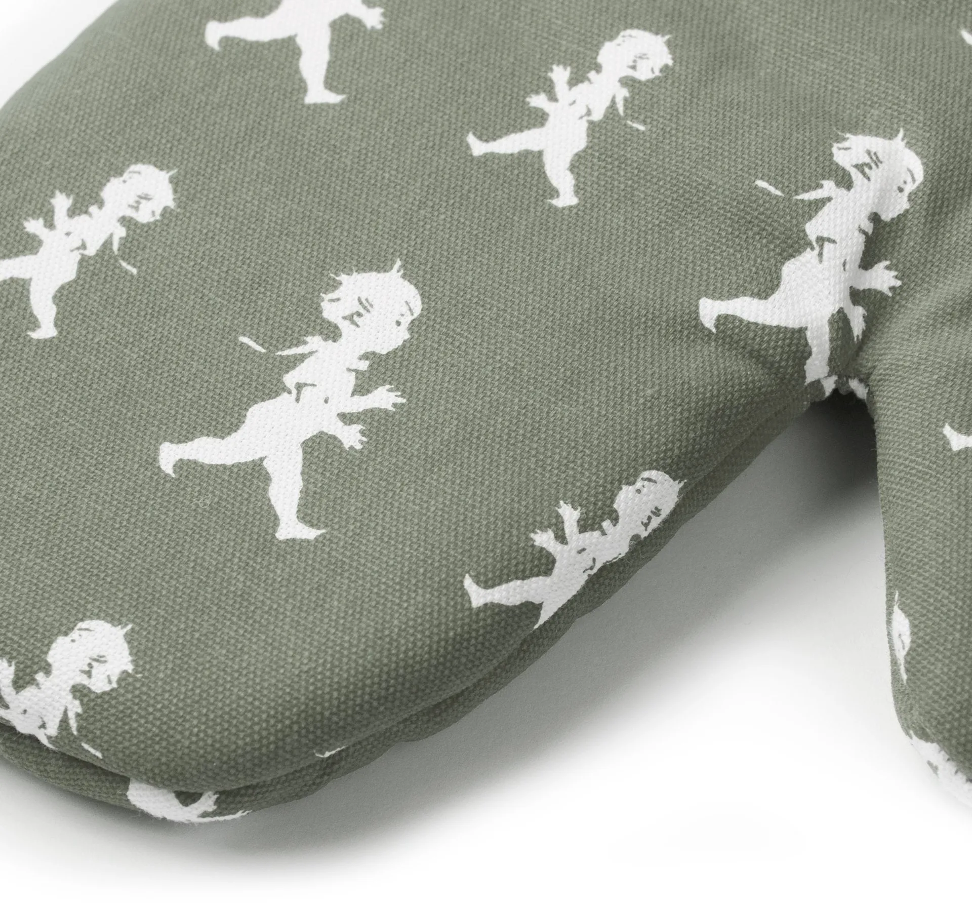 Solstickan oven glove 22x30 cm, Green Solstickan Design