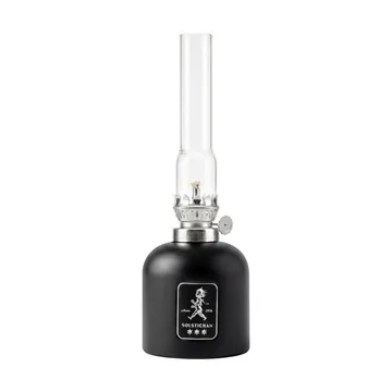 Solstickan paraffin lamp - Matt black, Ø8x24 cm - Solstickan Design