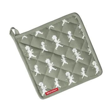 Solstickan potholder 22x22 cm - Green - Solstickan Design