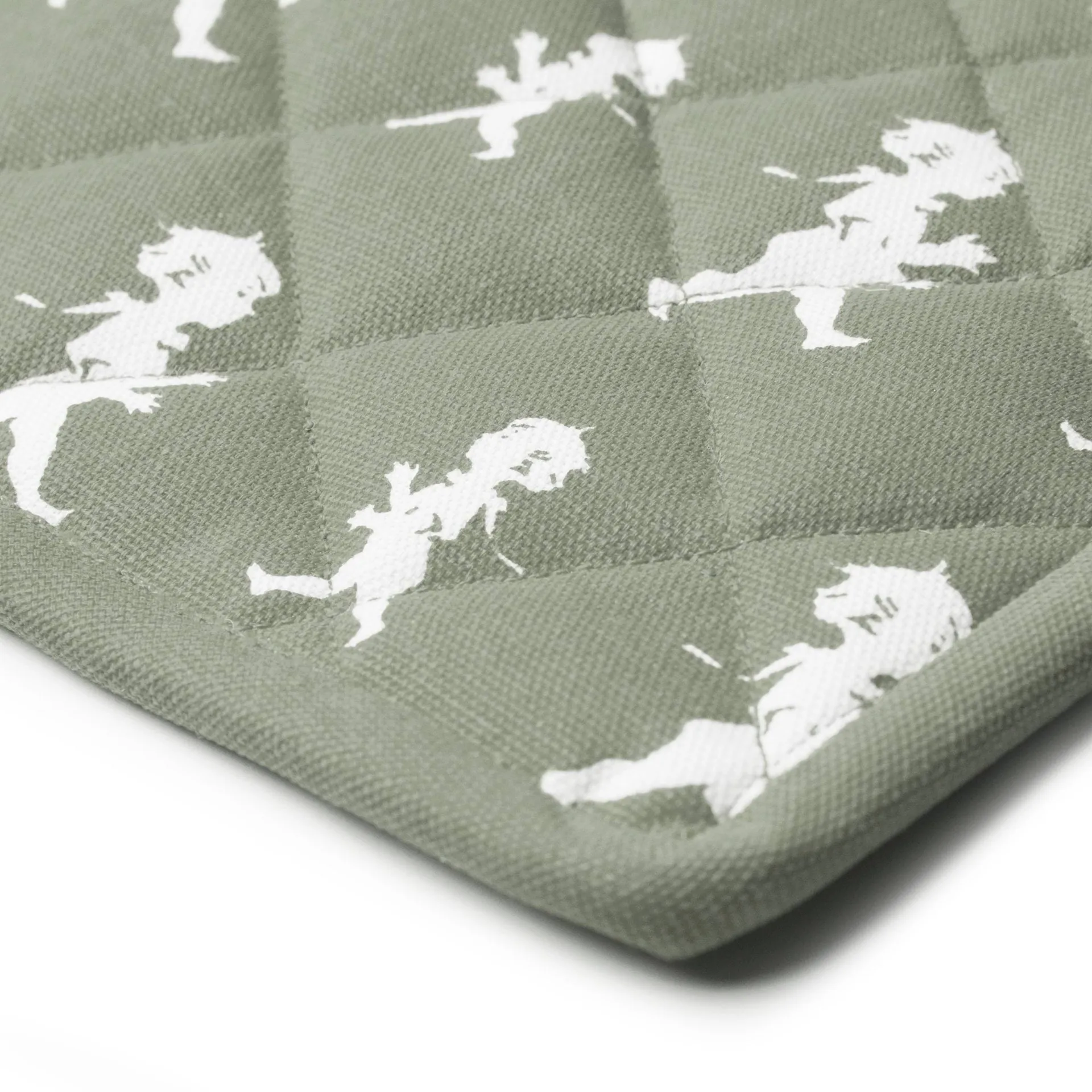 Solstickan potholder 22x22 cm, Green Solstickan Design