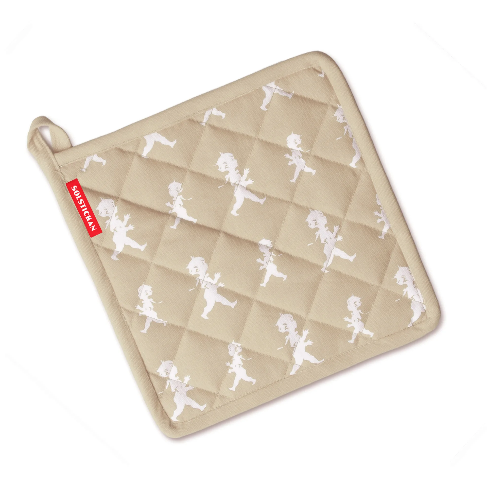 Solstickan potholder 22x22 cm, Sand Solstickan Design