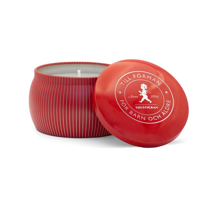 Solstickan scented candle 25 h - Red-cinnamon & orange - Solstickan Design