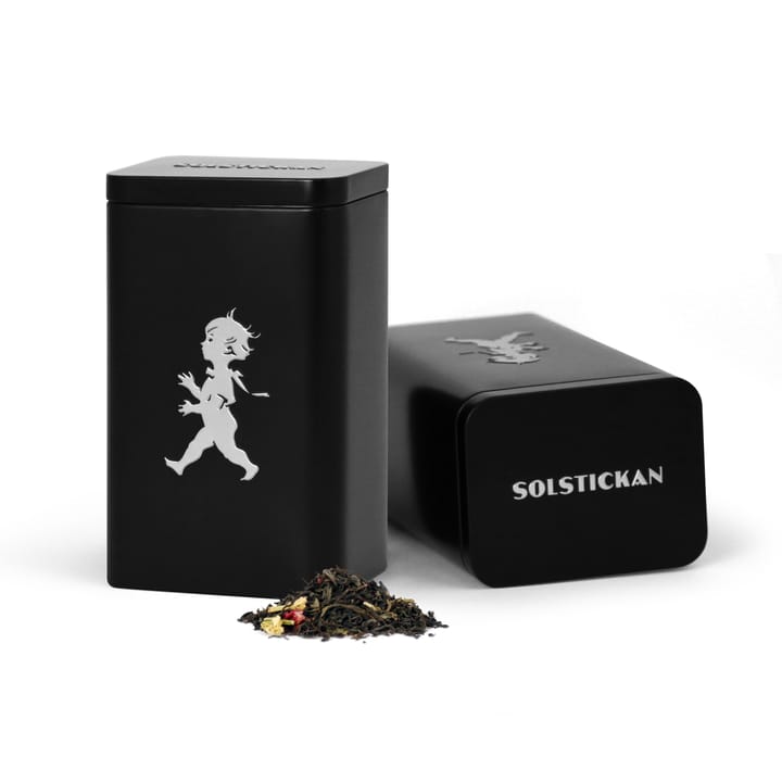 Solstickan tea jar 15.2 cm, Matt black Solstickan Design