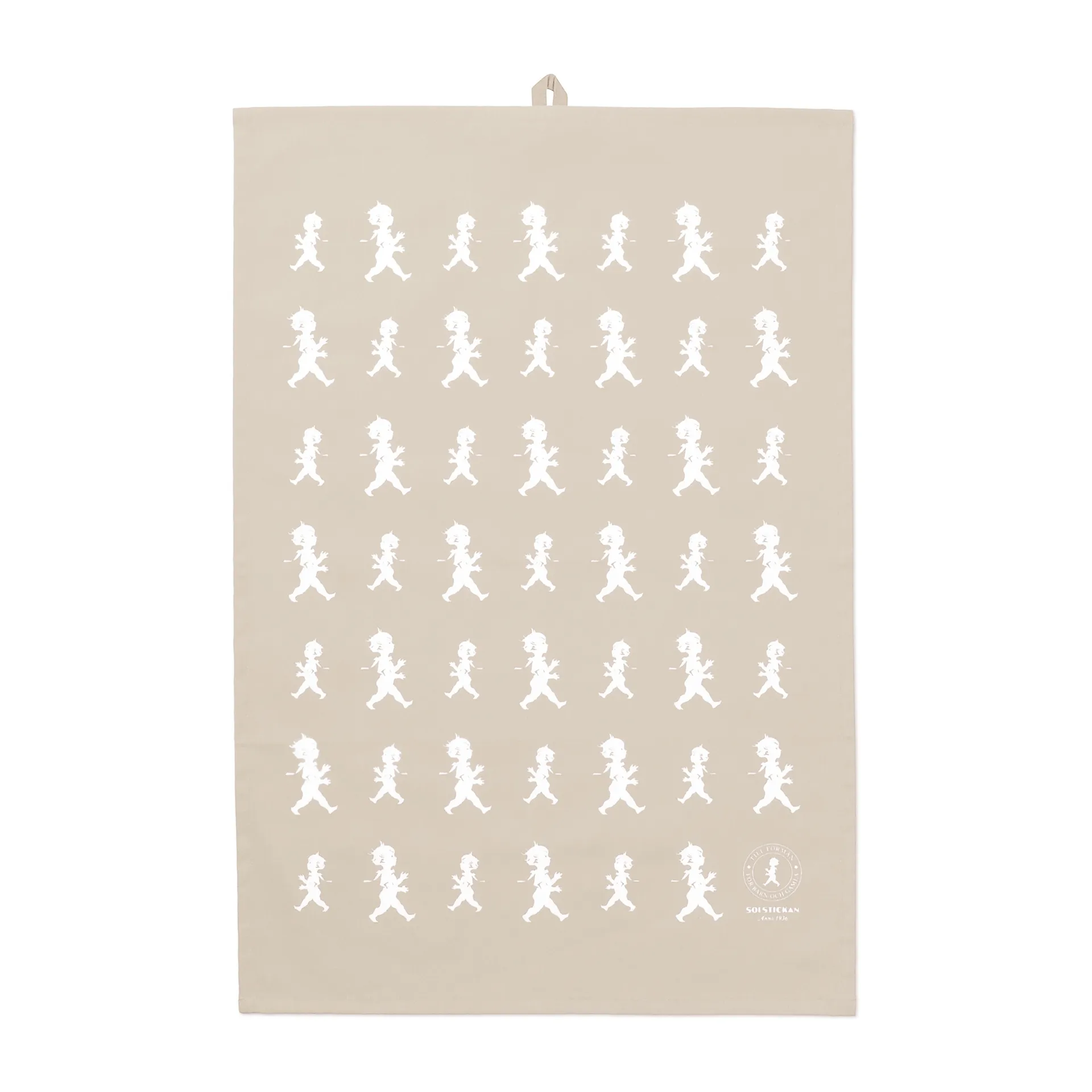 Solstickan tea towel 50x70 cm, Sand-white Solstickan Design