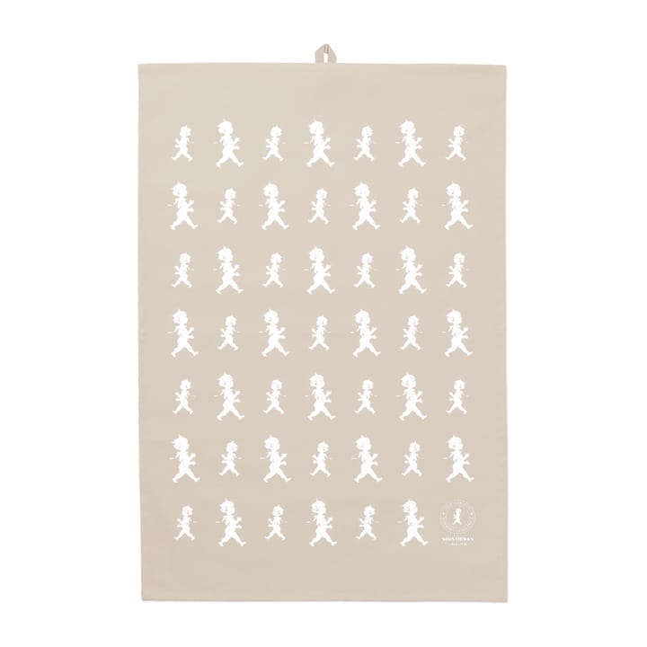 Solstickan tea towel 50x70 cm - Sand-white - Solstickan Design