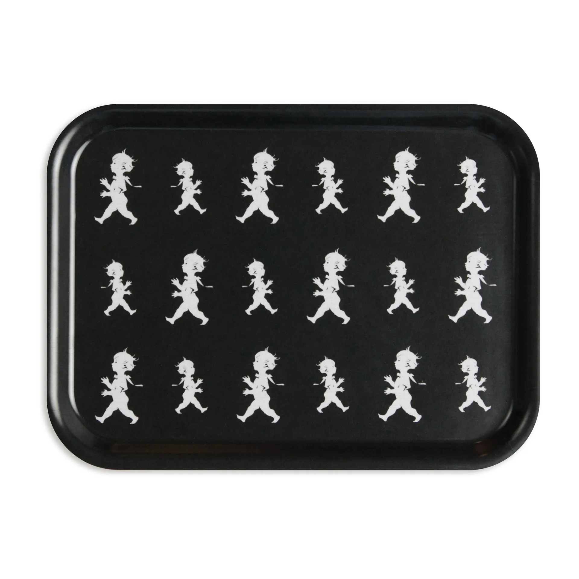 Solstickan tray 20x27 cm, Black Solstickan Design