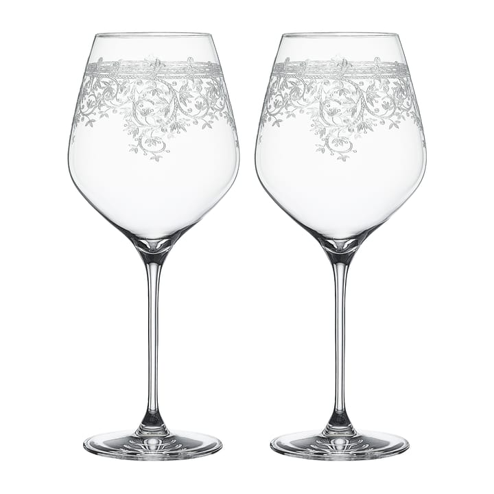 Arabesque Burgundy red wine glass 84 cl 2-pack, Clear Spiegelau