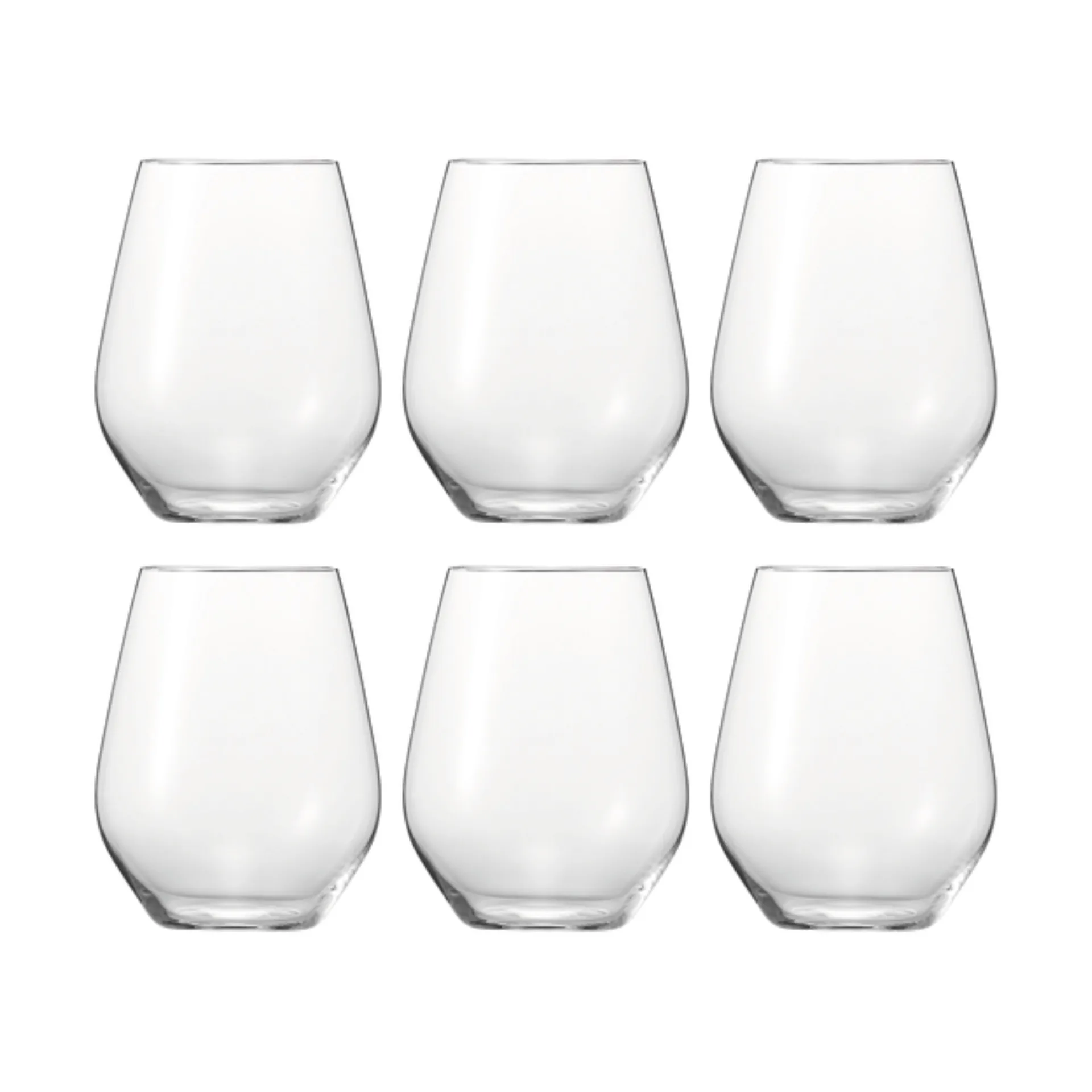 Authentis Casual red wine glass 46 cl 6-pack, Clear Spiegelau