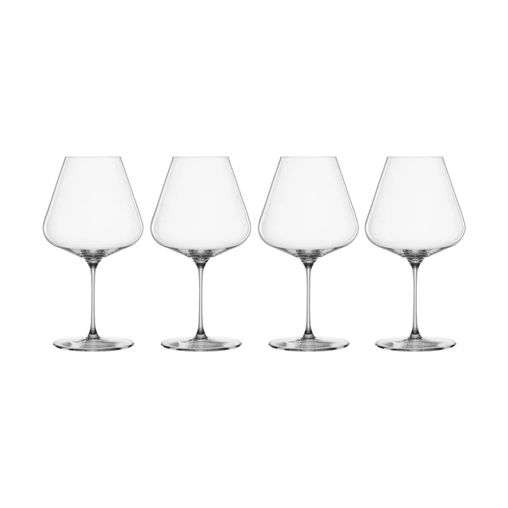 Definition Burgundy red wine glasses 96 cl 4-pack - Clear - Spiegelau
