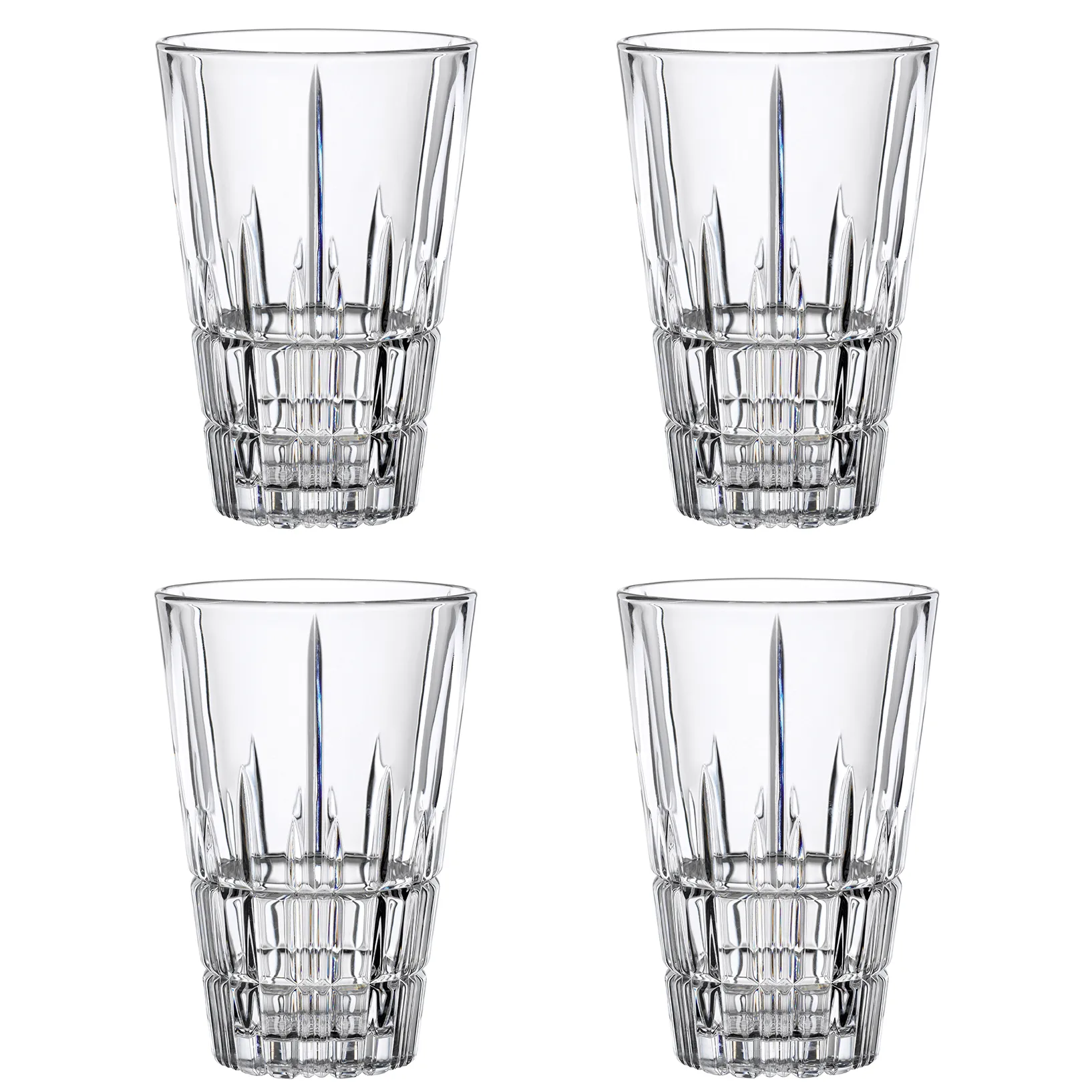 Perfect Serve Latte Macchiato glass. 4-pack, clear Spiegelau