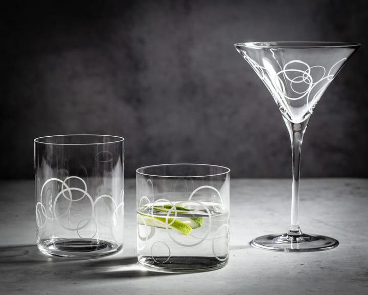 Signature cocktail glass 22 cl 2-pack, Circles Spiegelau