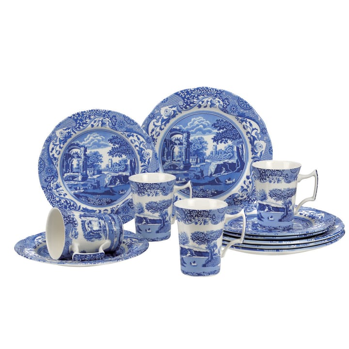 Blue Italian 12 piece set - 12 pieces - Spode