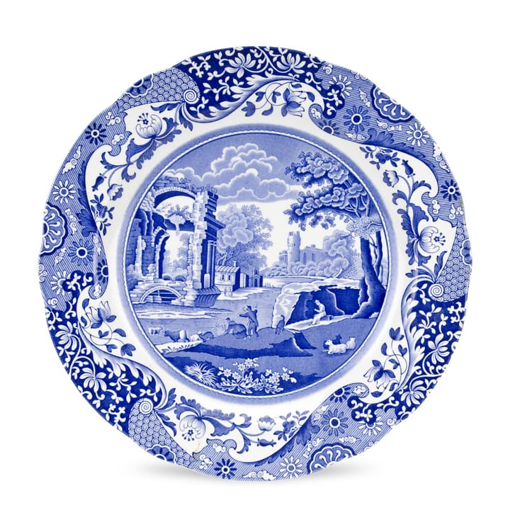 Blue Italian buffet plate, 30 cm/ 12 inch Spode