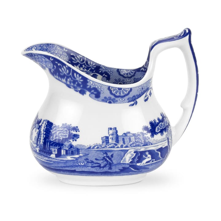 Blue Italian cream jug, 22 cl/ 8 oz Spode