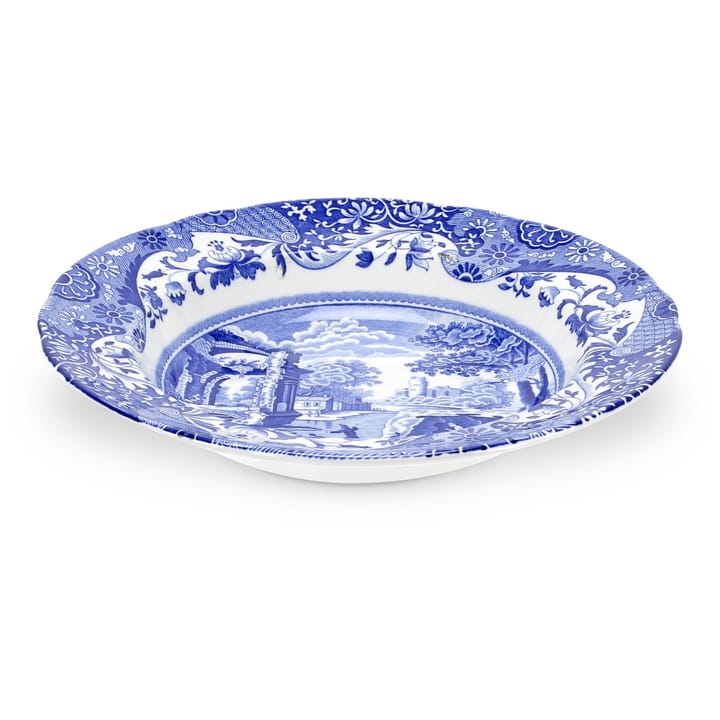 Blue Italian soup plate, 23 cm/ 9 inch Spode