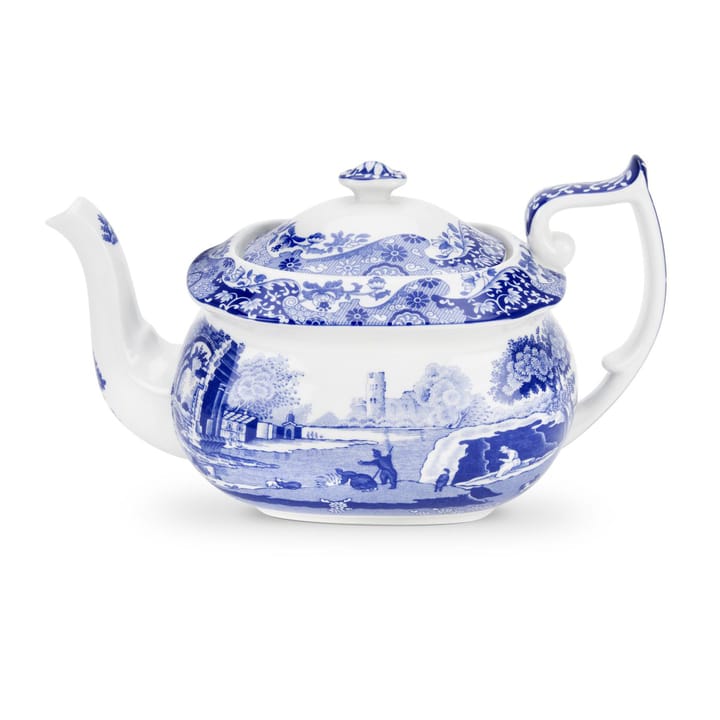 Blue Italian teapot, 1.1 l/ 2 pt Spode