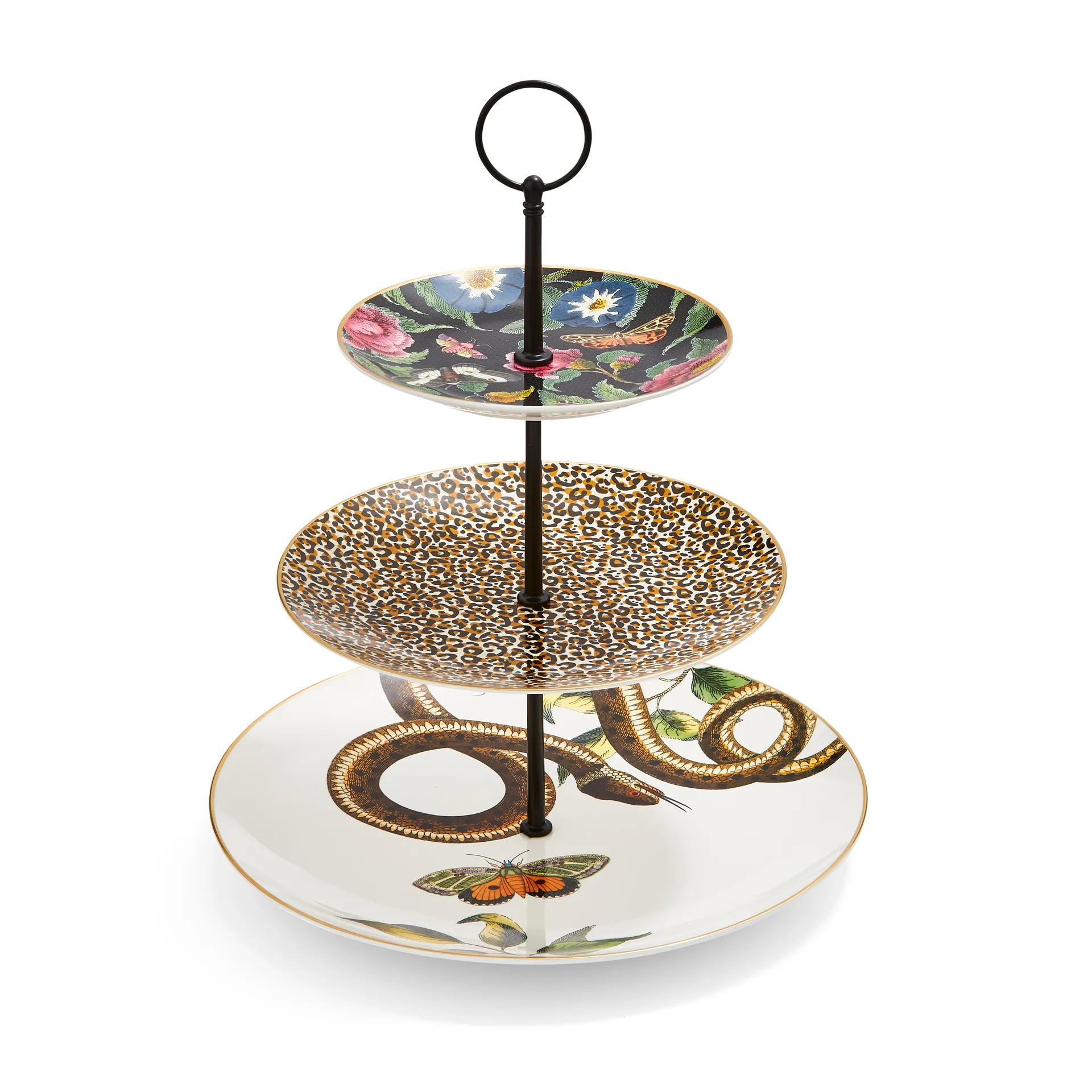 Creatures of Curiosity cake stand, Pattern Spode