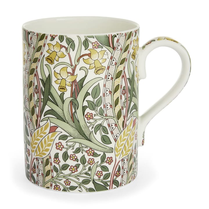 Daffodil mug 35 cl, Bayleaf madder Spode
