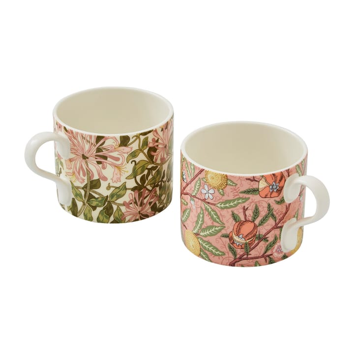 Fruit & Honeysuckle mug 34 cl 2 pieces - Multi - Spode