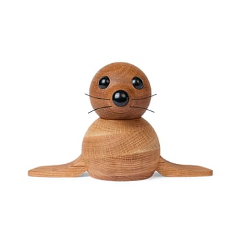 Anaana seal decoration 17 cm - Oak - Spring Copenhagen