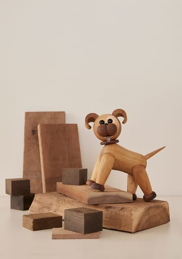 Buddy Dog decoration 20.5 cm - Oak - Spring Copenhagen