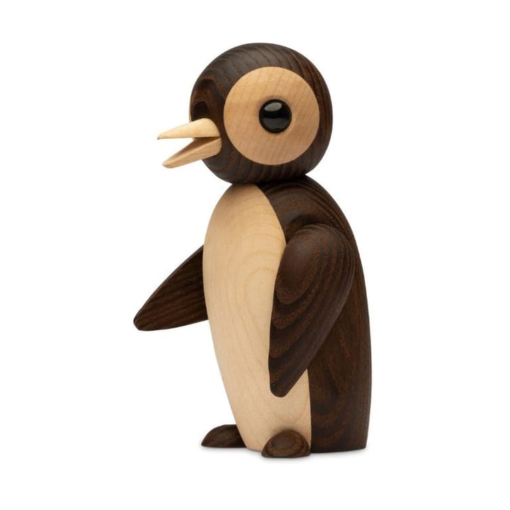 Frost Penguin decoration 12.5 cm - Brown - Spring Copenhagen