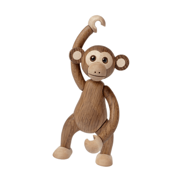Jolly monkey decoration 11 cm - Oak - Spring Copenhagen