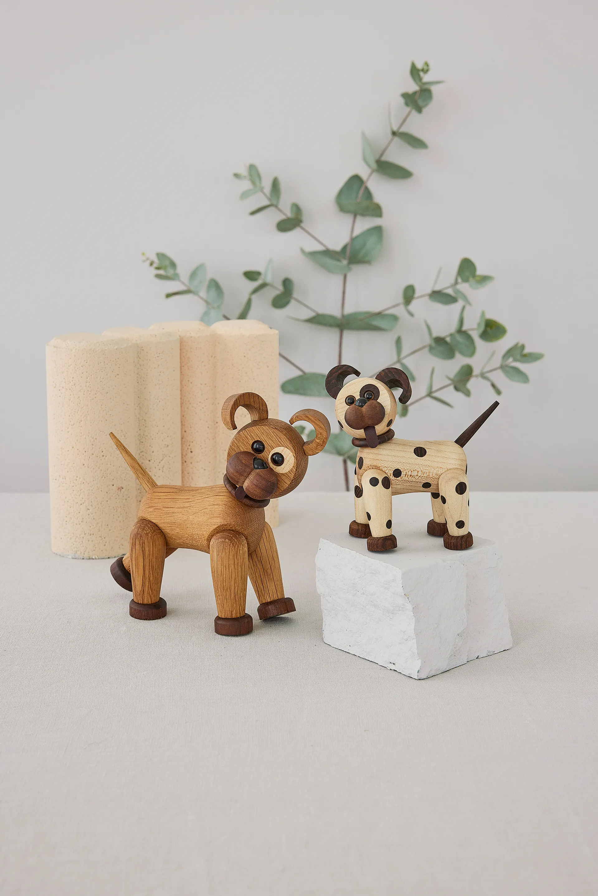 Joy dog decoration 11 cm, Maple Spring Copenhagen