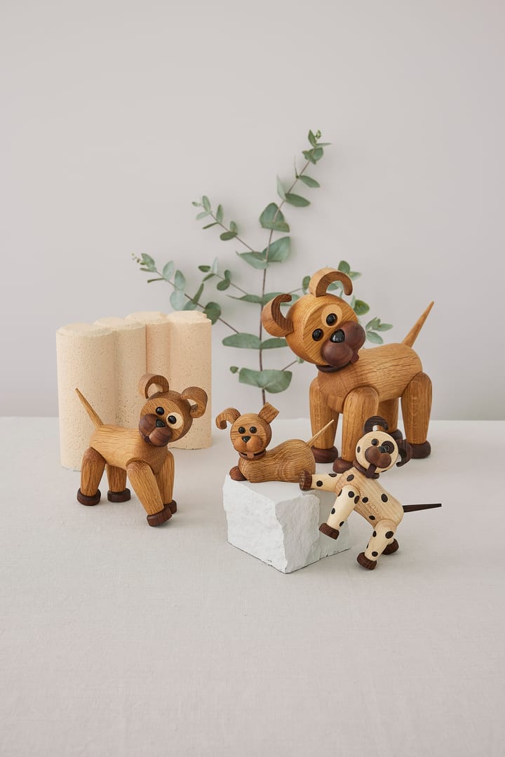 Joy dog decoration 11 cm, Maple Spring Copenhagen