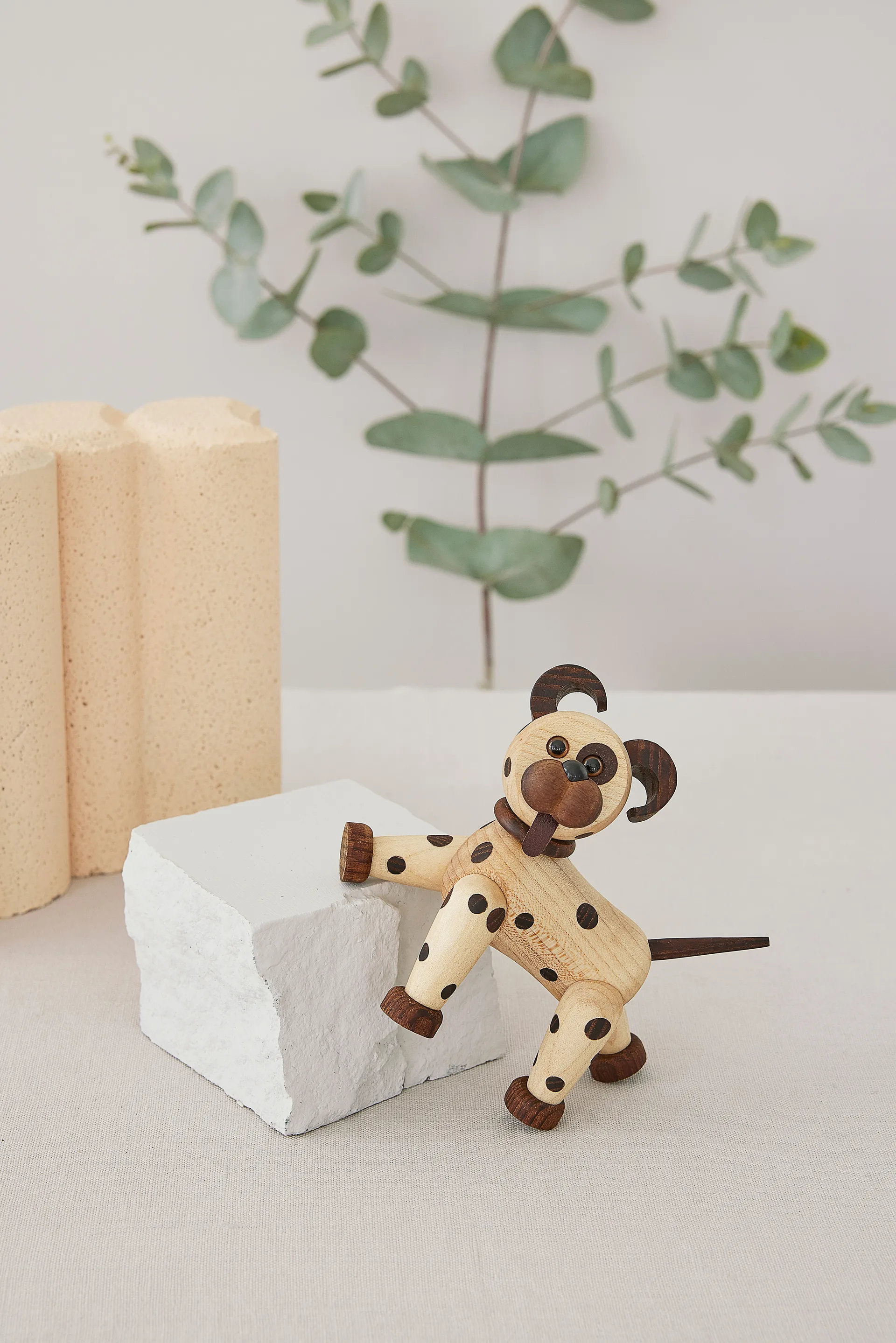 Joy dog decoration 11 cm, Maple Spring Copenhagen