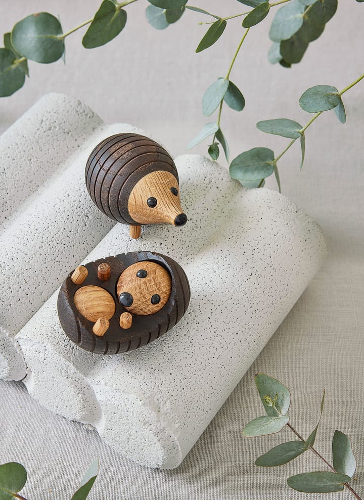 Spike hedgehog decoration 4 cm, Thermo ash Spring Copenhagen